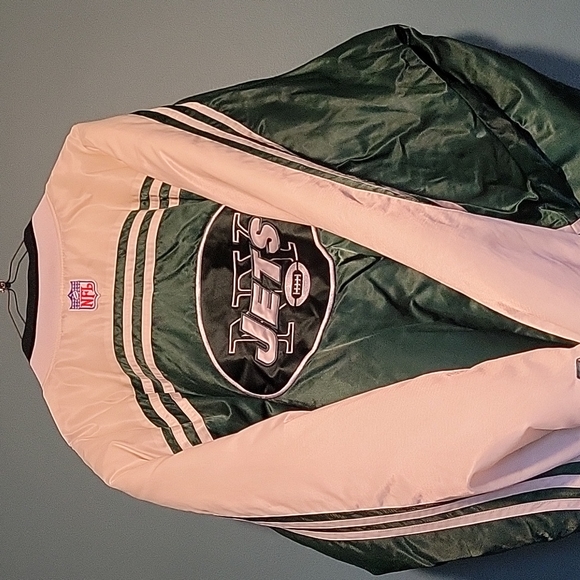 Never worn Excellent rare vintage Jets onfield coat - Picture 3 of 14